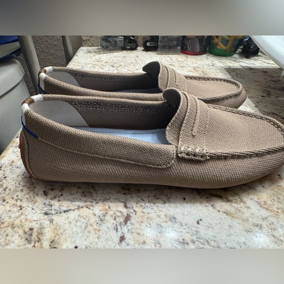 Rothy’s The Driver Loafer Women’s Size 8 Neutral Brown / Beige LIKE NEW - Picture 7 of 9